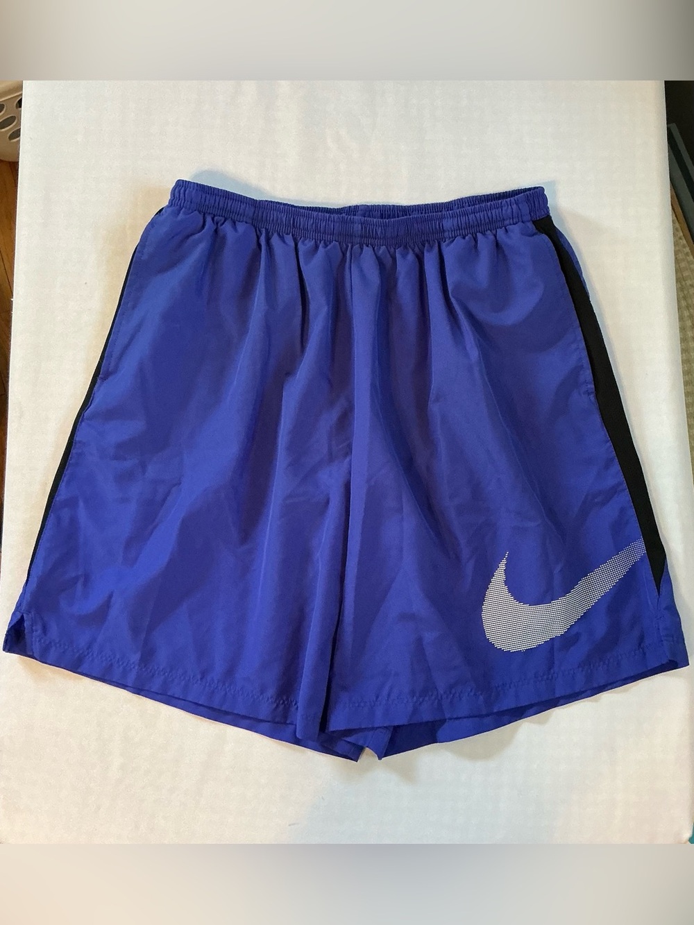 Nike Men’s Blue & Black Running Athletic Shorts Size XL